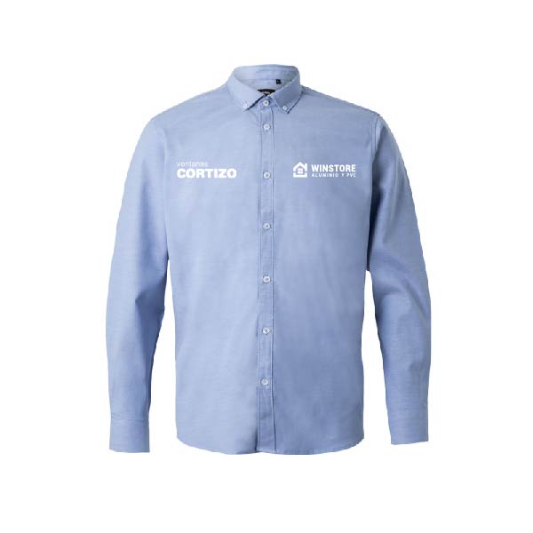 Camisa manga larga hombre