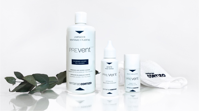 Kit de mantenimiento Prevent de Ventanas Cortizo