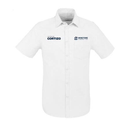 Camisa manga corta hombre