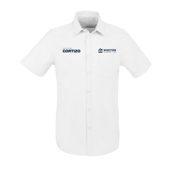 Camisa manga corta hombre